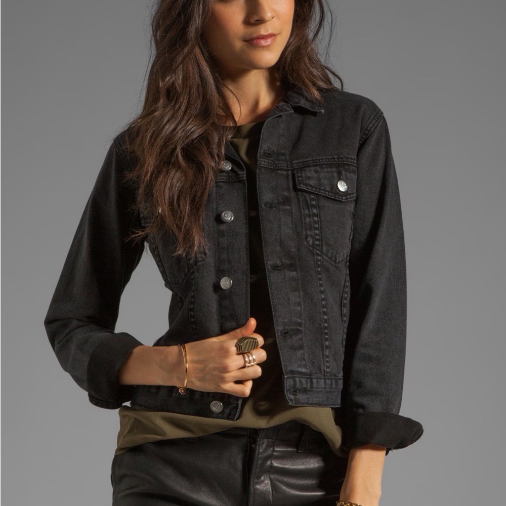 Cheap Monday Tobia Black Denim Jacket